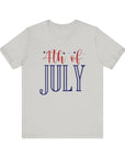 4TH OF JULY Women's Tee Silver T-Shirt