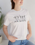 Hallo Friends - Unisex Jersey Tee Shirt T-Shirt