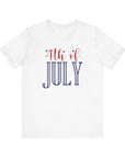 4th of July - Men's Tee Shirt White T-Shirt