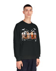 Halloween Coffee Time - Unisex Crewneck Sweatshirt Sweatshirt