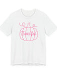 Pink Thankful - Women's Cancer Awareness Tee