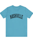 NASHVILLE Women's Tee Shirt Heather Aqua T-Shirt