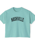 NASHVILLE Women's Boxy Tee Chalky Mint T-Shirt