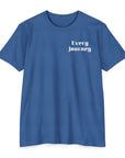 Every Journey Unisex T-shirt Heather Cool Blue T-Shirt