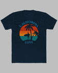 California Love - Men's Tee Shirt Solid Midnight Navy T-Shirt