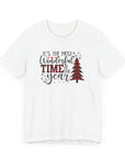 Christmas Tee Shirt - Unisex Jersey Short Sleeve White T-Shirt