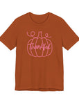 Pink Thankful - Women's Cancer Awareness Tee