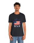USA Men's Jersey Short Sleeve T-Shirt T-Shirt