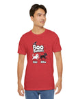 Boo Buddies T-Shirt, Unisex Jersey Short Sleeve Tee, Pet Lovers Gift, Halloween Outfit, Kiki Milo Design, Cute Cat Dog Apparel