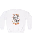 Fall Pumpkin Crewneck Sweatshirt — “Oh My Gourd, It’s Fall” Autumn Graphic
