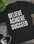 Graphic Tee - Believe, Achieve, Succeed - Inspirational Unisex Shirt T-Shirt