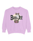 Boo-Jee Ghost Sweatshirt: Fun Halloween Unisex Graphic Sweatshirt for Cozy Fall Vibes