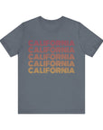 California - Women's Jersey Tee Steel Blue T-Shirt