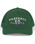 Baseball Mama Trucker Cap - Sporty Mama Snapback Evergreen One size Hats