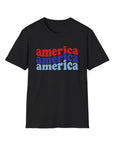 AMERICA AMERICA Women's Softstyle T-Shirt