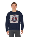 Scream Team Crewneck Sweatshirt - Perfect for Halloween, Casual Style, Cozy Comfort, Unisex Gift, Horror Fans