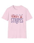 STARS & STRIPES Women's T-Shirt Light Pink T-Shirt