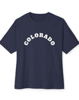 Colorado - Women's Oversized Boxy Tee Navy T-Shirt