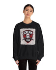 Scream Team Crewneck Sweatshirt - Perfect for Halloween, Casual Style, Cozy Comfort, Unisex Gift, Horror Fans