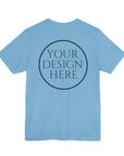 Custom Bella + Canvas 3001 Jersey Tee – Personalized Modern Style & Comfort