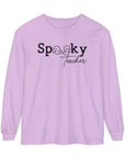 Spooky Teacher Unisex Long Sleeve T-Shirt Orchid Long-sleeve