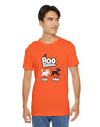 Boo Buddies T-Shirt, Unisex Jersey Short Sleeve Tee, Pet Lovers Gift, Halloween Outfit, Kiki Milo Design, Cute Cat Dog Apparel