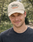 Nature Is Cheaper Than Therapy — Distressed Hiking Cap