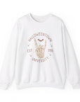 Halloween University - Crewneck Sweatshirt White Sweatshirt