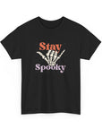 Stay Spooky - Unisex Heavy Cotton Tee Black T-Shirt