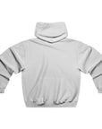Light gray hoodie on a white background