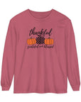 Thankful Grateful Blessed -Unisex Long Sleeve T-Shirt Crimson Long-sleeve
