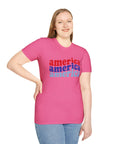 AMERICA AMERICA Women's Softstyle T-Shirt