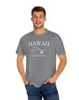 Retro Hawaii Garment-Dyed T-Shirt - Casual, Beach Vibes, Perfect for Travelers T-Shirt