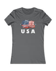 USA Women's Tee Asphalt T-Shirt