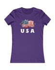 USA Women's Tee Team Purple T-Shirt