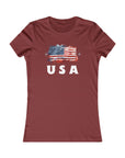 USA Women's Tee Cardinal T-Shirt