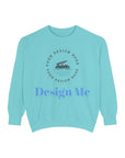 Custom Design Crewneck Sweatshirt - Personalized Logo & Colors | Comfort Colors