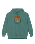 Pumpkin Season - Women's Garment-Dyed Hoodie Light Green Hoodie