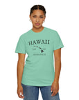 Retro Hawaii Garment-Dyed T-Shirt - Casual, Beach Vibes, Perfect for Travelers T-Shirt