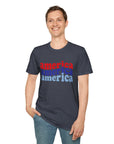 AMERICA AMERICA Women's Softstyle T-Shirt