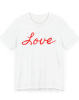 Love Women's Tee Shirt White T-Shirt