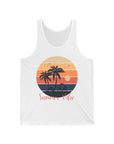 SUMMER VIBE Men's Jersey Tank White Tank Top