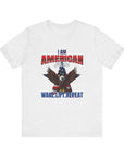 American Made Wake Lift Repeat Unisex Jersey Short Sleeve Tee Ash T-Shirt