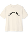 Colorado - Women's Oversized Boxy Tee Natural T-Shirt