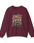 Jingle Juice Crew Sweatshirt – Funny Holiday Party Sweatshirt