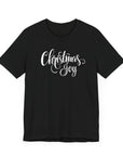 Christmas Joy Unisex Tee Shirt Black T-Shirt