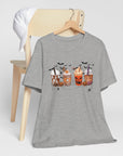 Halloween Coffee Time - Unisex Tee Shirt T-Shirt