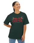 Oversized Christmas Graphic Boxy Tee T-Shirt