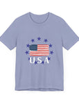 USA Womens Jersey Short Sleeve Tee Shirt T-Shirt
