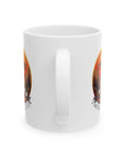 Cozy Campfire Ceramic Mug - Perfect Gift for Coffee Lovers & Nature Enthusiasts